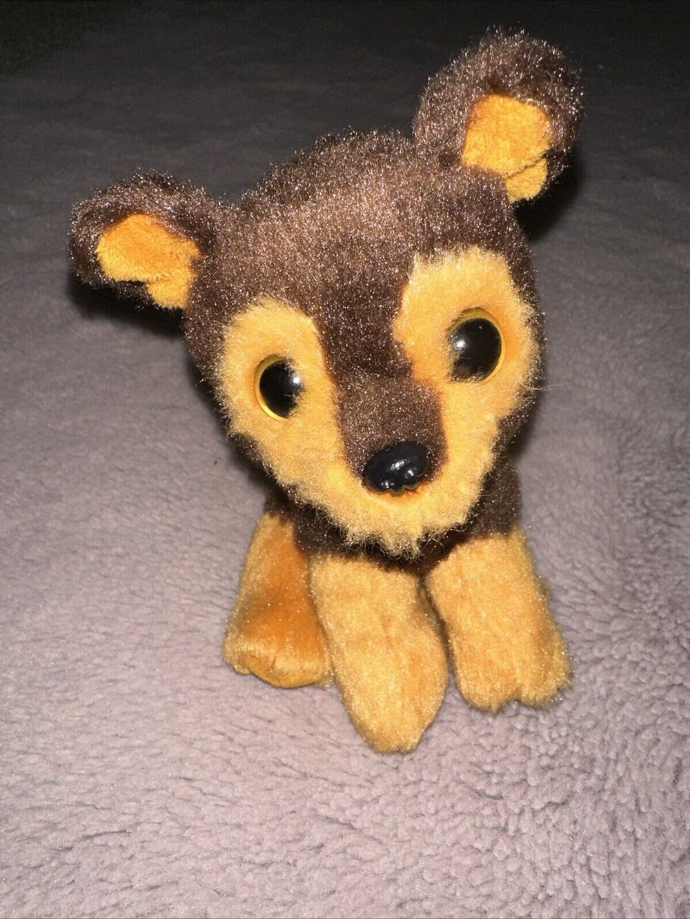 Ty Beanie Baby- TUCKER THE GERMAN SHEPHERD 6" Stuffed Toy (B38)